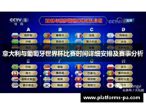 意大利与葡萄牙世界杯比赛时间详细安排及赛事分析 意大利与葡萄牙世界杯比赛时间详细安排及赛事分析